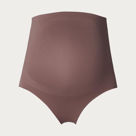 Noppies Nisa Naadloze Sensil Zwangerschapsslip  Deep Taupe Noppies Nisa Naadloze Sensil Zwangerschapsslip  Deep Taupe