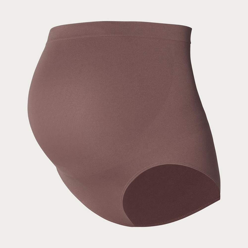 Noppies Nisa Naadloze Sensil Zwangerschapsslip  Deep Taupe Noppies Nisa Naadloze Sensil Zwangerschapsslip  Deep Taupe