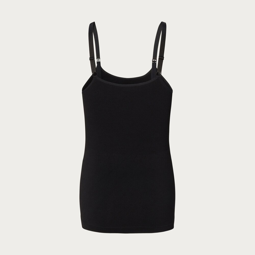 Noppies Evi Naadloze Sensil VoedingsTop Black