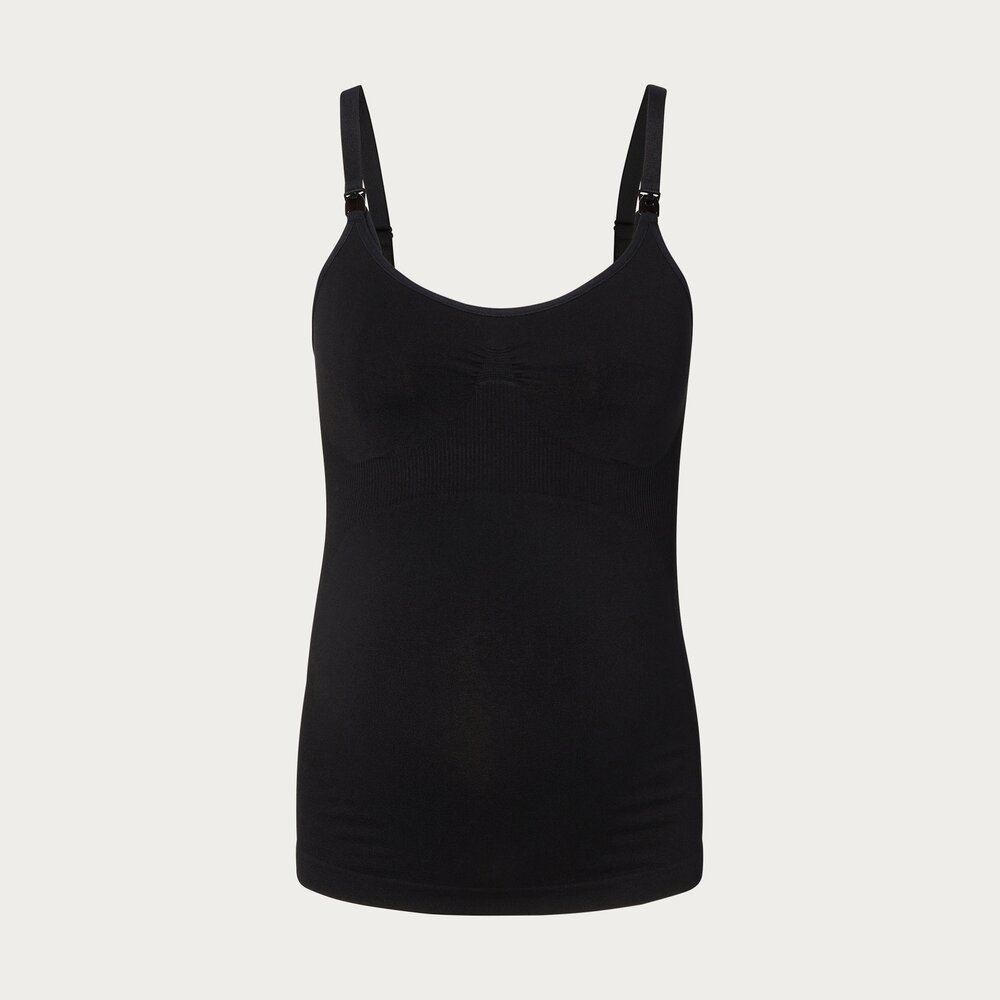 Noppies Evi Naadloze Sensil VoedingsTop Black