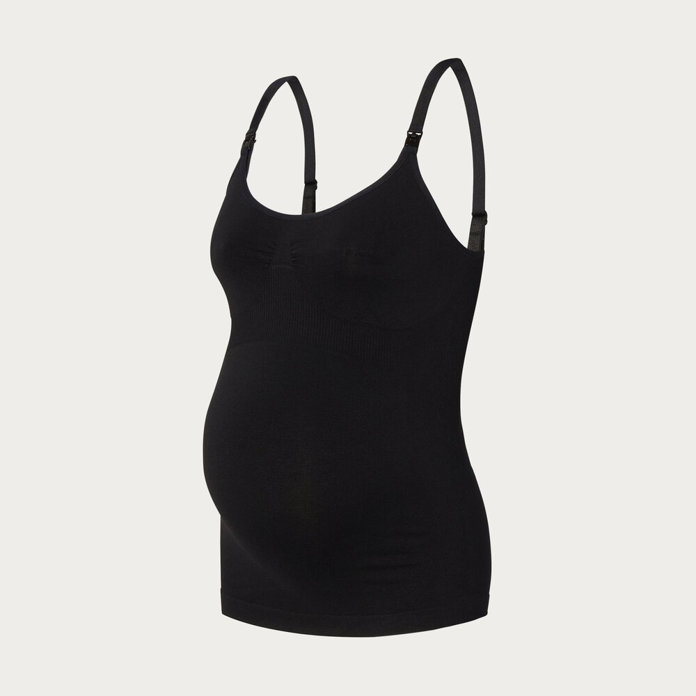 Noppies Evi Naadloze Sensil VoedingsTop Black