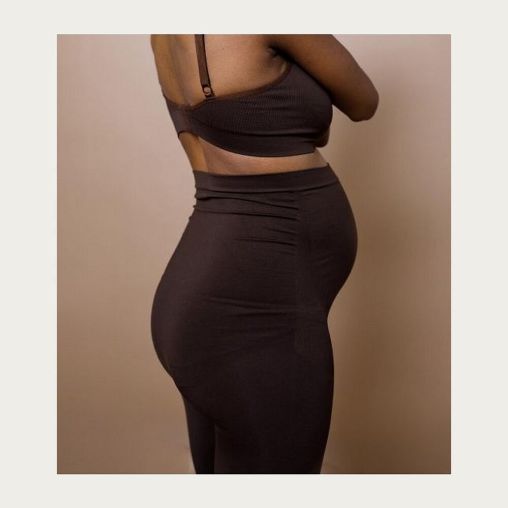 Noppies Cara Naadloze Sensil  Zwangerschapslegging  Coffee Bean