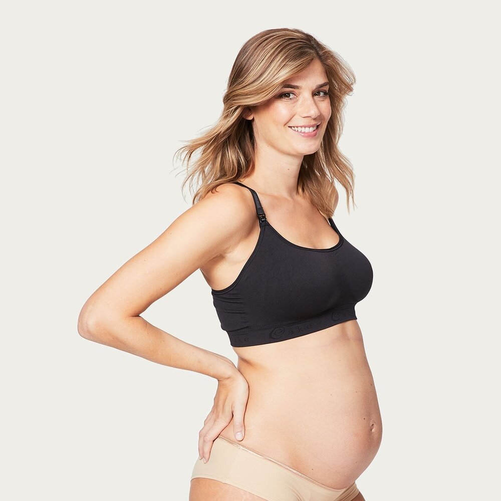 Cake Lingerie Zwangerschapsbh / Meegroeibh Cotton Candy Zwart
