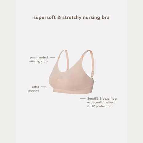 Noppies Hura Naadloze Sensil VoedingsBH Moonlight Noppies Hura Naadloze Sensil VoedingsBH Moonlight