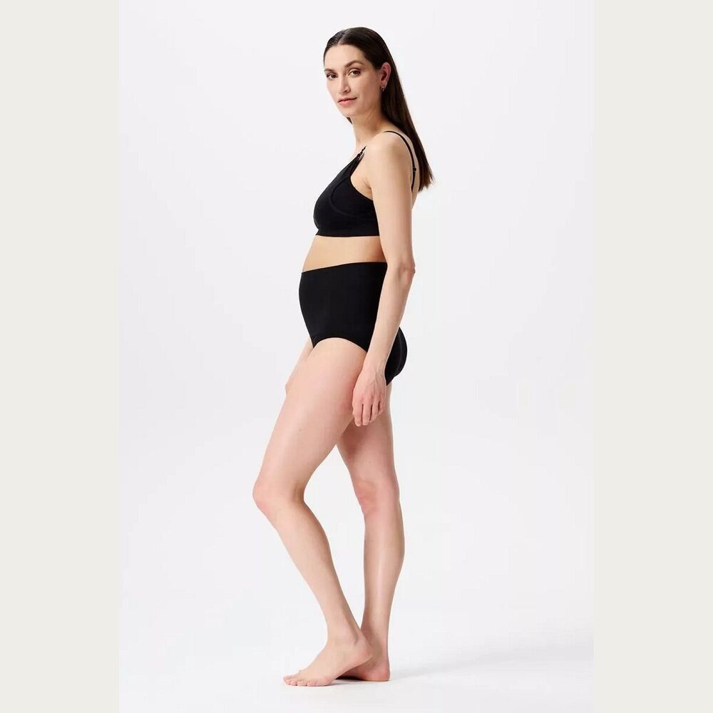 Noppies Lee Naadloze Sensil Zwangerschapsslip post partum Black Noppies Lee Naadloze Sensil Zwangerschapsslip post partum Black