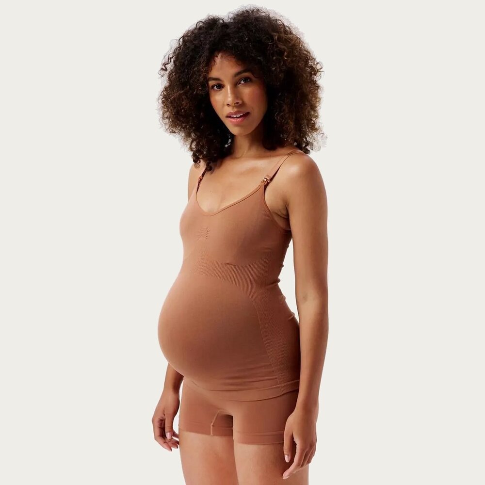 Noppies Evi Naadloze Sensil VoedingsTop Hazel Noppies Evi Naadloze Sensil VoedingsTop Hazel