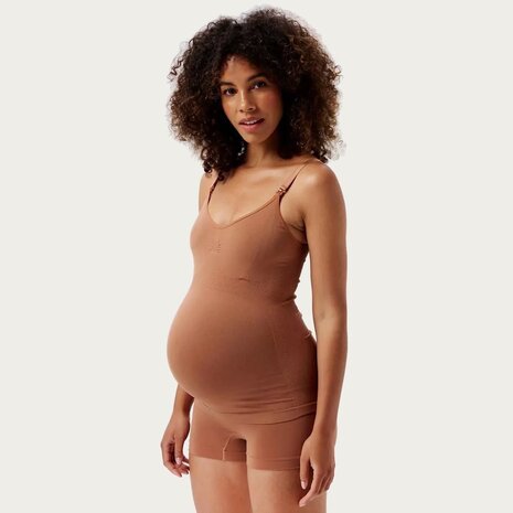 Noppies Evi Naadloze Sensil VoedingsTop Hazel Noppies Evi Naadloze Sensil VoedingsTop Hazel