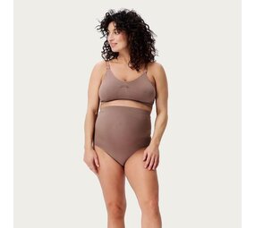 Noppies Nisa Naadloze Sensil Zwangerschapsslip  Deep Taupe Noppies Nisa Naadloze Sensil Zwangerschapsslip  Deep Taupe