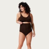 Noppies Nisa Naadloze Sensil Zwangerschapsslip  Coffee Bean Noppies Nisa Naadloze Sensil Zwangerschapsslip  Coffee Bean