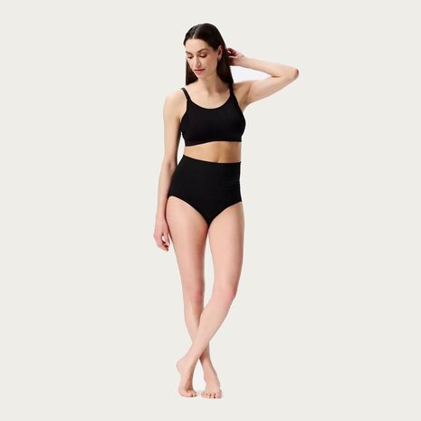 Noppies Lee Naadloze Sensil Zwangerschapsslip post partum Black Noppies Lee Naadloze Sensil Zwangerschapsslip post partum Black