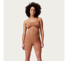 Noppies Niru Naadloze Sensil Zwangerschapsshort Hoog Lange Pijp  Hazel Noppies Niru Naadloze Sensil Zwangerschapsshort Hoog Lange Pijp  Hazel