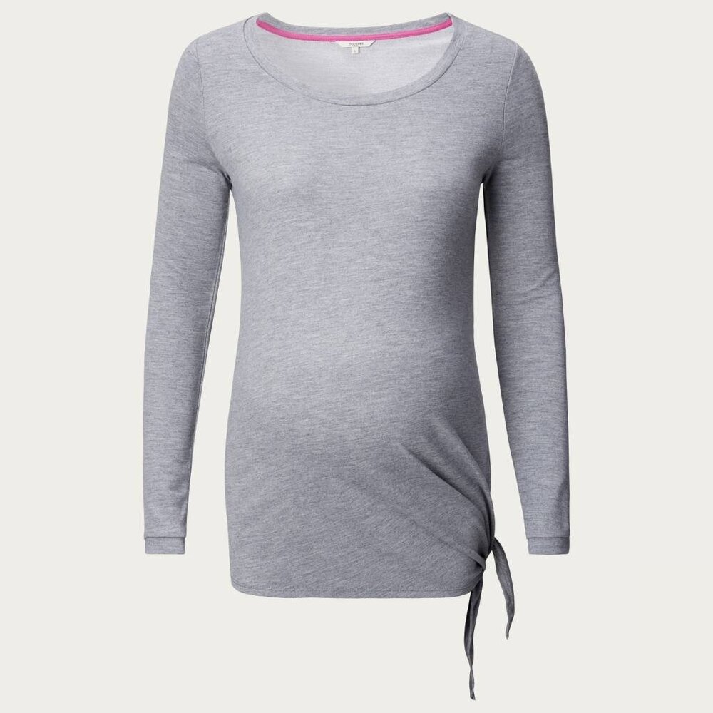 Noppies Zwangerschapstop Positietop Sport Heather Lange mouw Grijs Noppies Zwangerschapstop Positietop Sport Heather Lange mouw Grijs