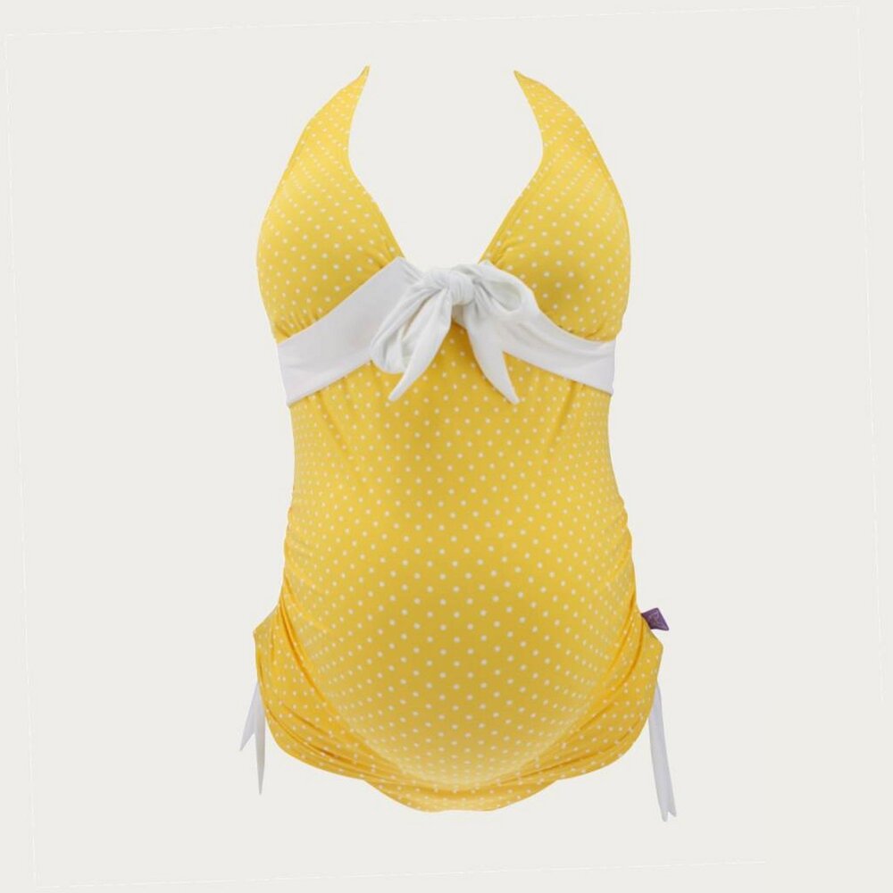 Petit Amour ZwangerschapsTankini / PositieTankini Annie Geel / Yellow