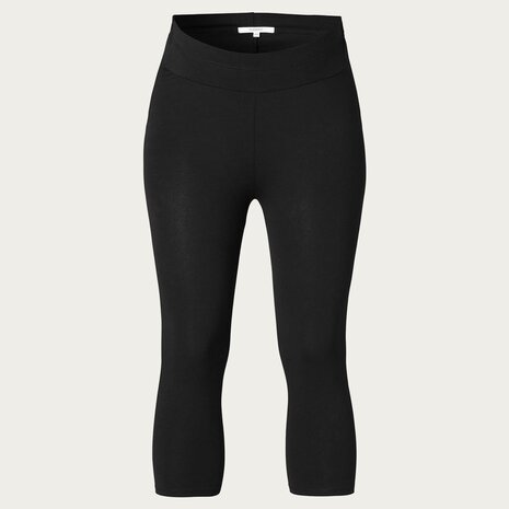 Noppies Zwangerschapslegging 3/4 Capri Naadloos Zwart Noppies Zwangerschapslegging 3/4 Capri Naadloos Zwart