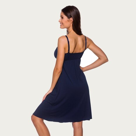 Lupoline Zwangerschapsjurk / Voedingsjurk Romantic Blue Lupoline Zwangerschapsjurk / Voedingsjurk Romantic Blue