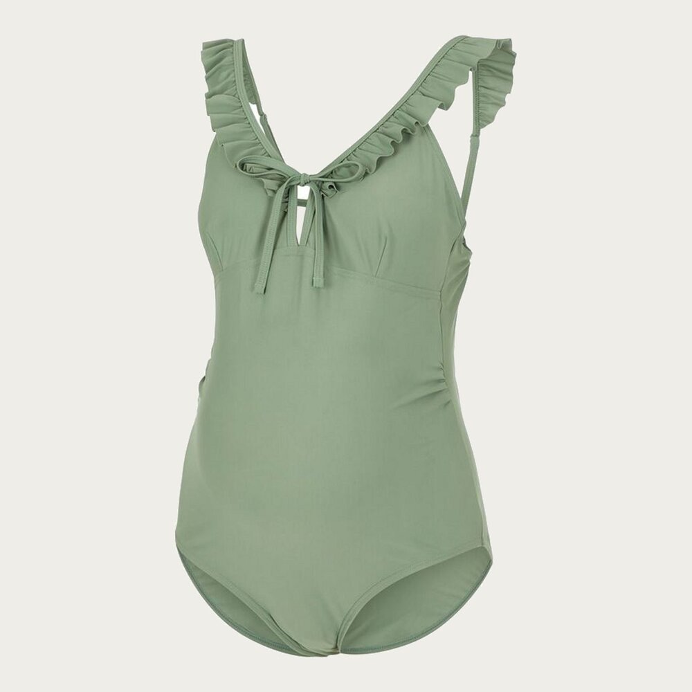 Mamalicious ZwangerschapsBadpak / PositieBadpak Anemone Ruffle Groen Mamalicious ZwangerschapsBadpak / PositieBadpak Anemone Ruffle Groen