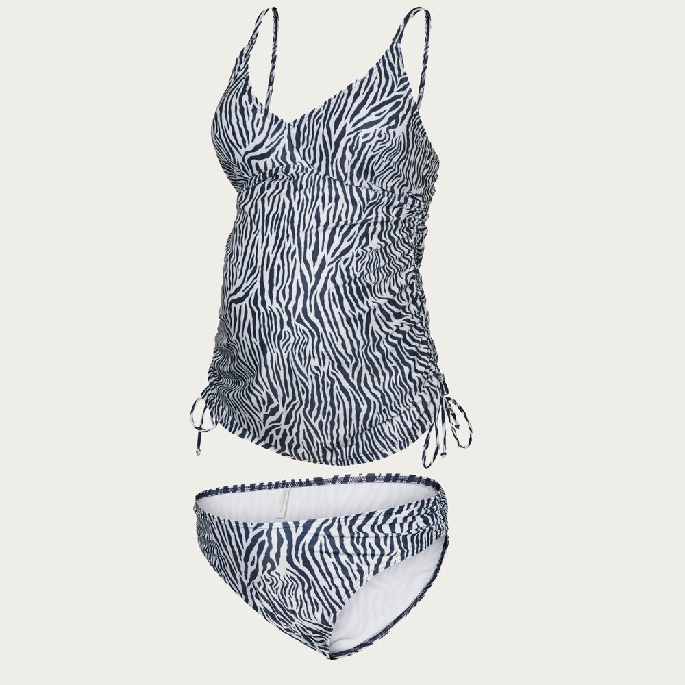 Mamalicious ZwangerschapsTankini / Positietankini MLGerda Zebra Mamalicious ZwangerschapsTankini / Positietankini MLGerda Zebra
