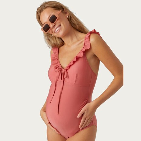 Mamalicious ZwangerschapsBadpak / PositieBadpak Darian Slate Rose