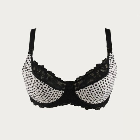 BB (Benefit) Borstvoedingsbh / Zwangerschapsbh Mama Katie Zwart/Wit BB (Benefit) Borstvoedingsbh / Zwangerschapsbh Mama Katie Zwart/Wit