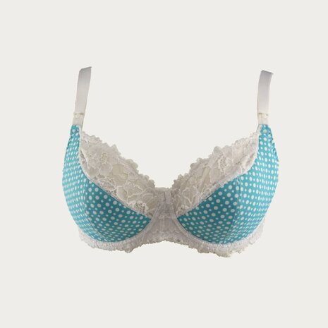 BB (Benefit) Borstvoedingsbh / Zwangerschapsbh Mama Katie Blauw/Wit BB (Benefit) Borstvoedingsbh / Zwangerschapsbh Mama Katie Blauw/Wit