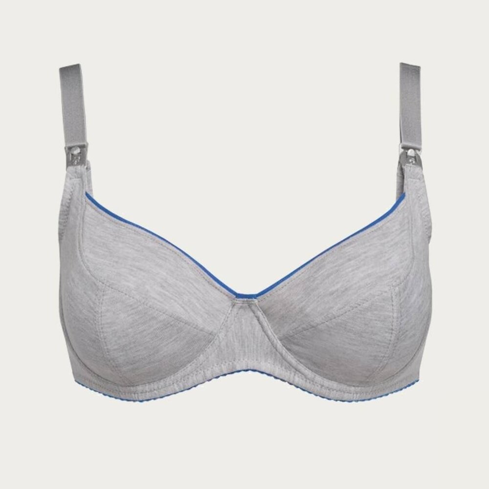 BB (Benefit) Sport Zwangerschapsbh / Voedingsbh Mama Active Grijs / Blauw BB (Benefit) Sport Zwangerschapsbh / Voedingsbh Mama Active Grijs / Blauw