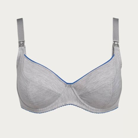 BB (Benefit) Sport Zwangerschapsbh / Voedingsbh Mama Active Grijs / Blauw BB (Benefit) Sport Zwangerschapsbh / Voedingsbh Mama Active Grijs / Blauw