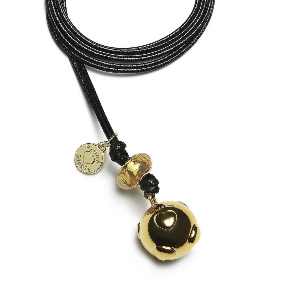 Proud MaMa Zwangerschapsketting Babybel Ketting Basic GOLD [hearts]