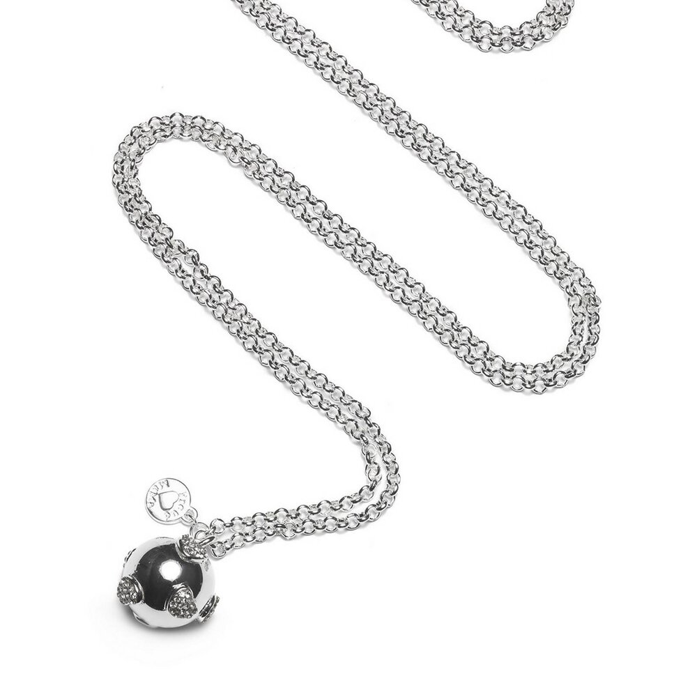 Proud MaMa Zwangerschapsketting Babybel Ketting Jasseron silver-plated hearts Proud MaMa Zwangerschapsketting Babybel Ketting Jasseron silver-plated hearts