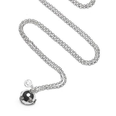 Proud MaMa Zwangerschapsketting Babybel Ketting Jasseron silver-plated hearts Proud MaMa Zwangerschapsketting Babybel Ketting Jasseron silver-plated hearts