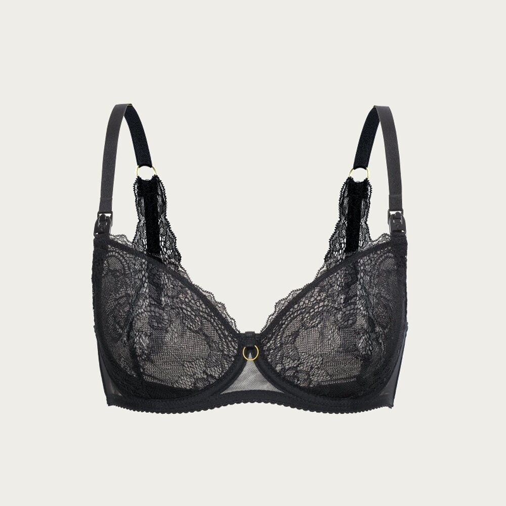 Momtobe Zwangerschapsbh / Voedingsbh Mama Grace Soft Black Momtobe Zwangerschapsbh / Voedingsbh Mama Grace Soft Black