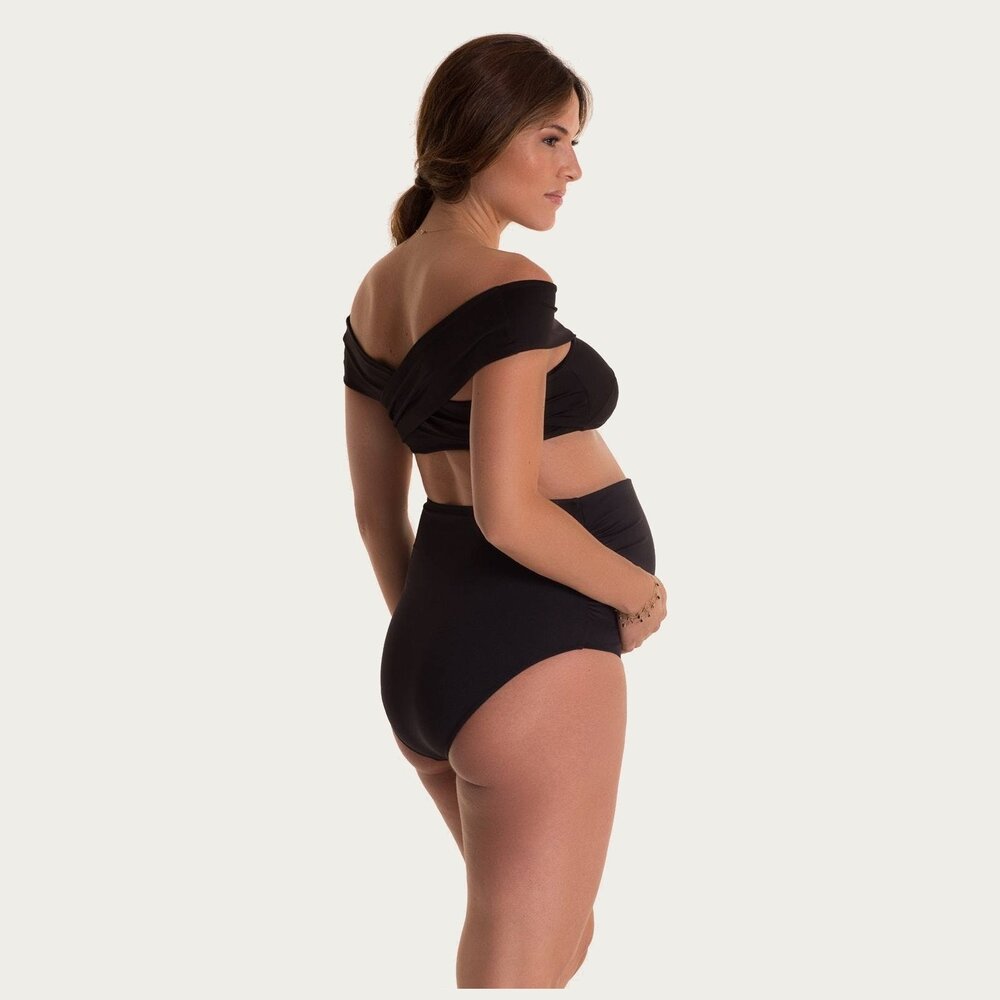 Pez D'or Zwangerschapsbikini Positie bikini Top Lucia met gekruisde banden Pez D'or Zwangerschapsbikini Positie bikini Top Lucia met gekruisde banden