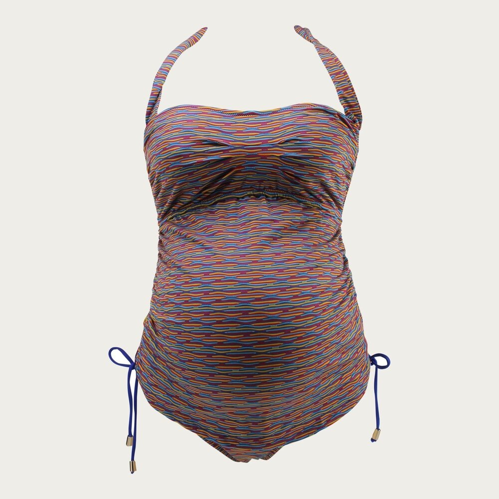 Pez D'or ZwangerschapsTankini / PositieTankini Jacquard Martinique multi Pez D'or ZwangerschapsTankini / PositieTankini Jacquard Martinique multi