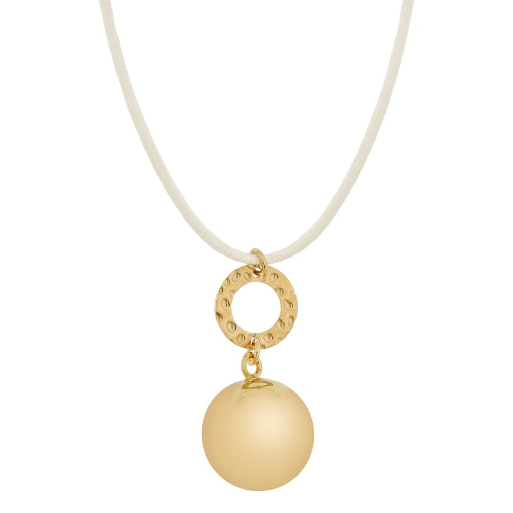 Proud MaMa Zwangerschapsketting Ballchain Babybel Bola Love 20mm Proud MaMa Zwangerschapsketting Ballchain Babybel Bola Love 20mm