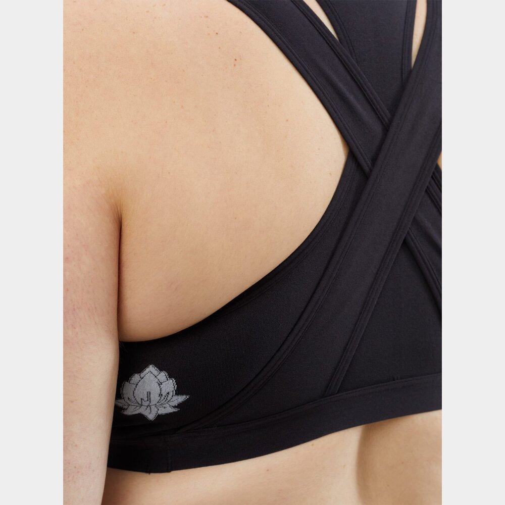 Cake Lingerie Yoga / Sport bh Lotus speciaal voor de borstkolf Zwart Cake Lingerie Yoga / Sport bh Lotus speciaal voor de borstkolf Zwart