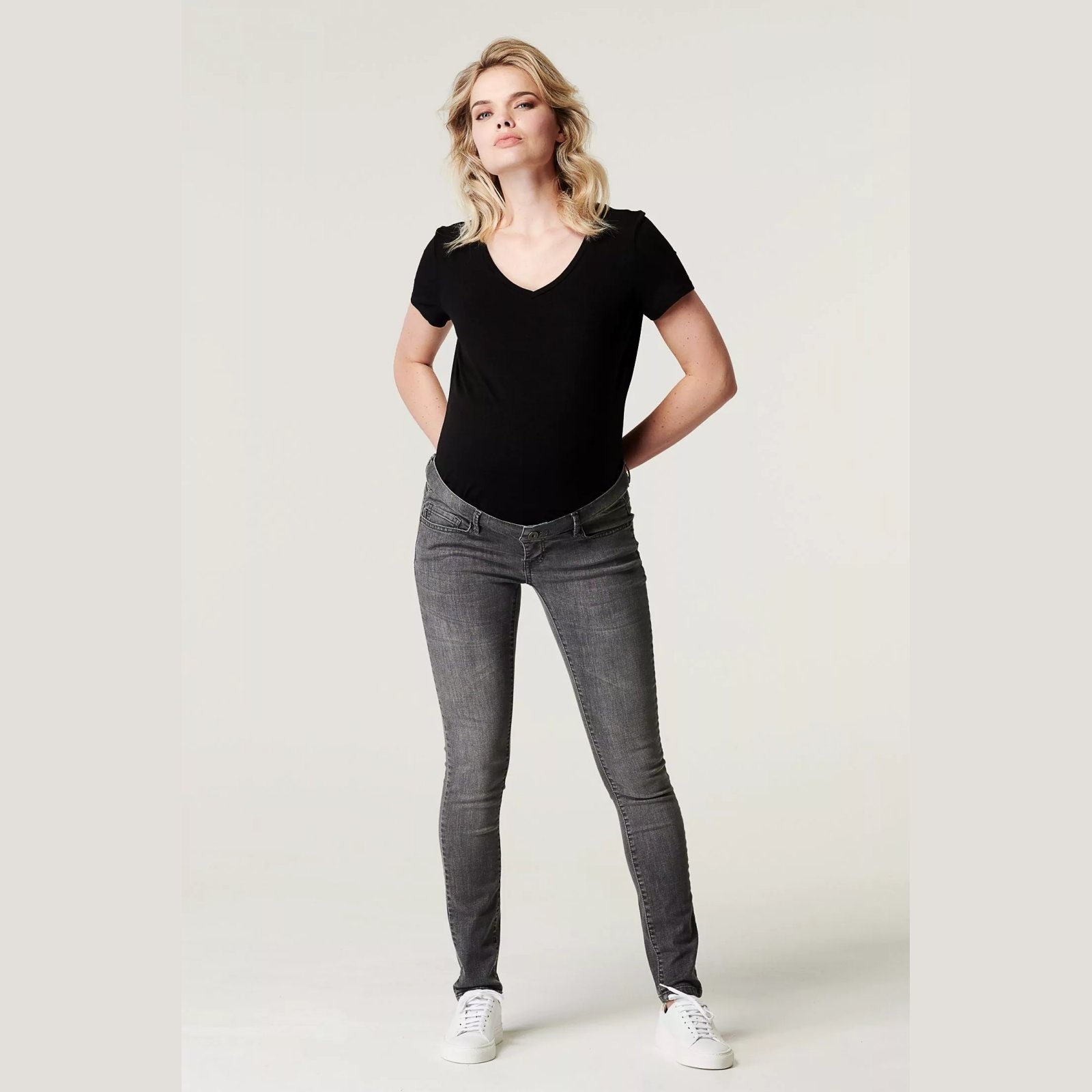 Noppies Zwangerschapsjeans Positiejeans Skinny jeans Skinny Aged Gre