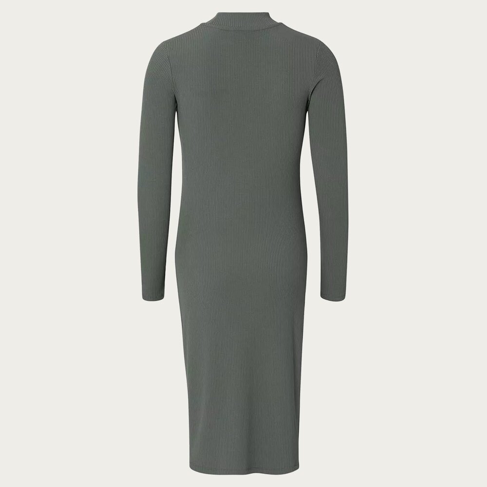 Noppies Zwangerschapsjurk Aima Olive Rib