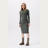 Noppies Zwangerschapsjurk Aima Olive Rib Noppies Zwangerschapsjurk Aima Olive Rib
