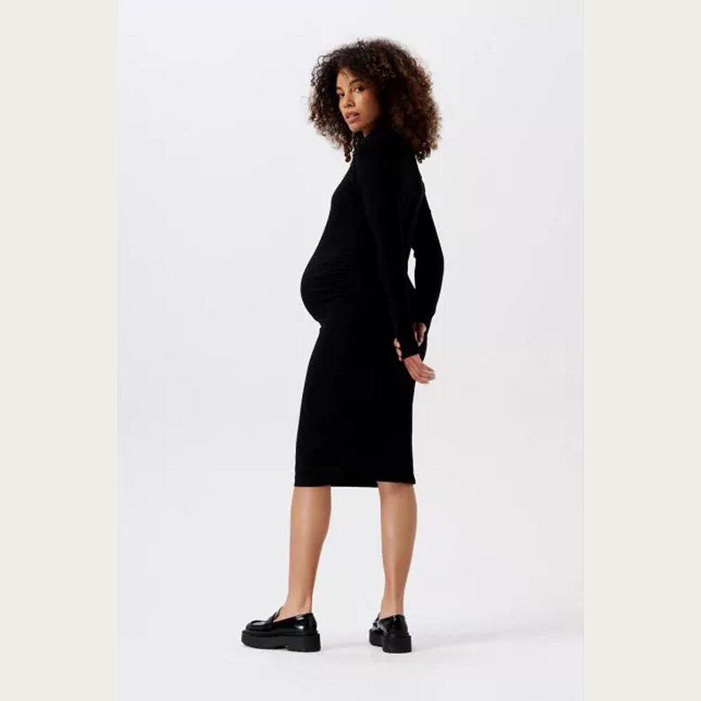 Noppies Zwangerschapsjurk Aima  Black Rib