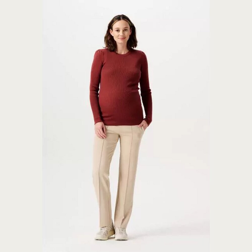 Noppies Zwangerschaps broek Casual Eili  White Pepper Noppies Zwangerschaps broek Casual Eili  White Pepper