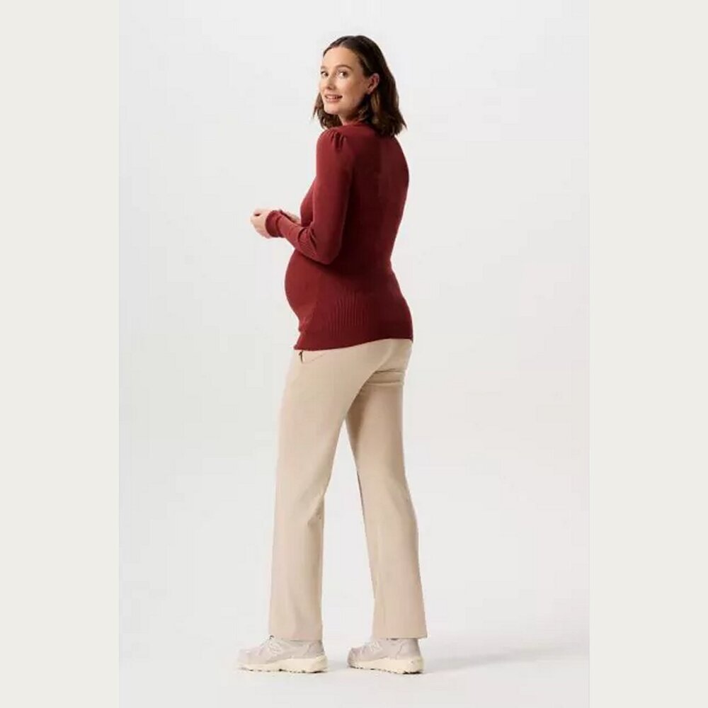 Noppies Zwangerschaps broek Casual Eili  White Pepper Noppies Zwangerschaps broek Casual Eili  White Pepper