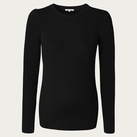 Noppies Zwangerschapstrui Longsleeve Zana Black Noppies Zwangerschapstrui Longsleeve Zana Black