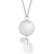 Proud MaMa Zwangerschapsketting Babybel Ketting Mother of pearl white