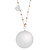 Proud MaMa Zwangerschapsketting Babybel Ketting Mother Fine silver/pin