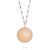Proud MaMa Zwangerschapsketting Babybel Ketting Mother Fine pink Blue