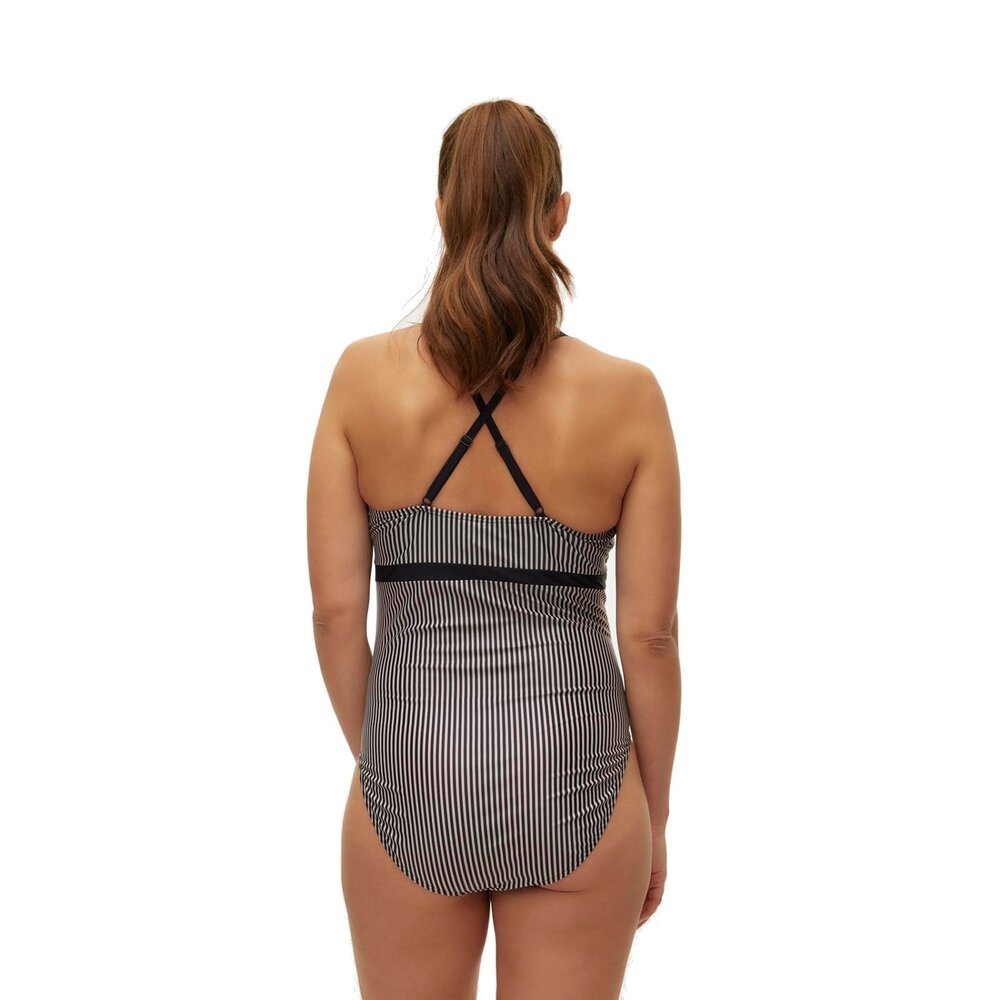 Mamalicious ZwangerschapsBadpak / PositieBadpak  Serena UV Black