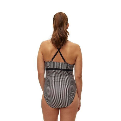 Mamalicious ZwangerschapsBadpak / PositieBadpak  Serena UV Black