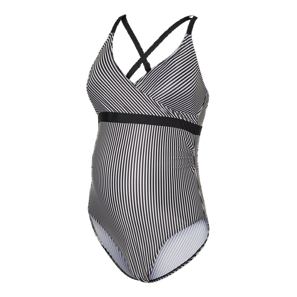 Mamalicious ZwangerschapsBadpak / PositieBadpak  Serena UV Black