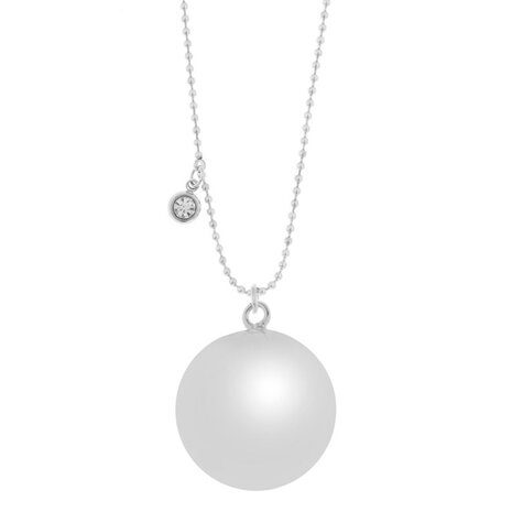 Proud MaMa Zwangerschapsketting Babybel Ketting Mother Chloé silver