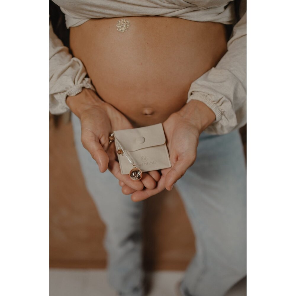 Proud MaMa Zwangerschapsketting Babybel Ketting Mother Chloé silver