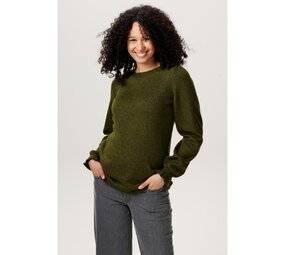 Noppies Zwangerschapstrui Longsleeve  Forli Groen Noppies Zwangerschapstrui Longsleeve  Forli Groen